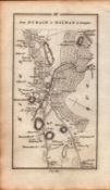 Ireland Rare Antique 1777 Map Galway Tullamore Killeigh Geashill Philipstown Etc.