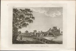 Holy Cross Abbey Co Tipperary Rare F. Grose 1792 Antique Copper Block Engraving.