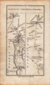 Ireland Rare Antique 1777 Map Galway, Roscommon, Offaly, Westmeath.