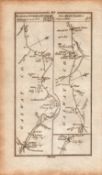 Ireland Rare Antique 1777 Map Co Galway Co Mayo Castlebar Newport Dunmore.