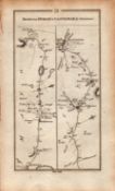 Ireland Rare Antique 1777 Map Galway Co Mayo Ballyhaunis Castlebar Balla.