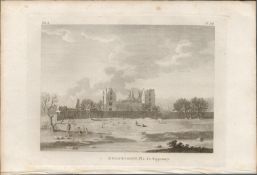 Burncourt Castle Co Tipperary Rare 1792 Francis Grose Antique Print.