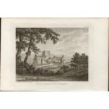 Black Abbey Co Tipperary F. Grose 1793 Antique Copper Block Engraving.