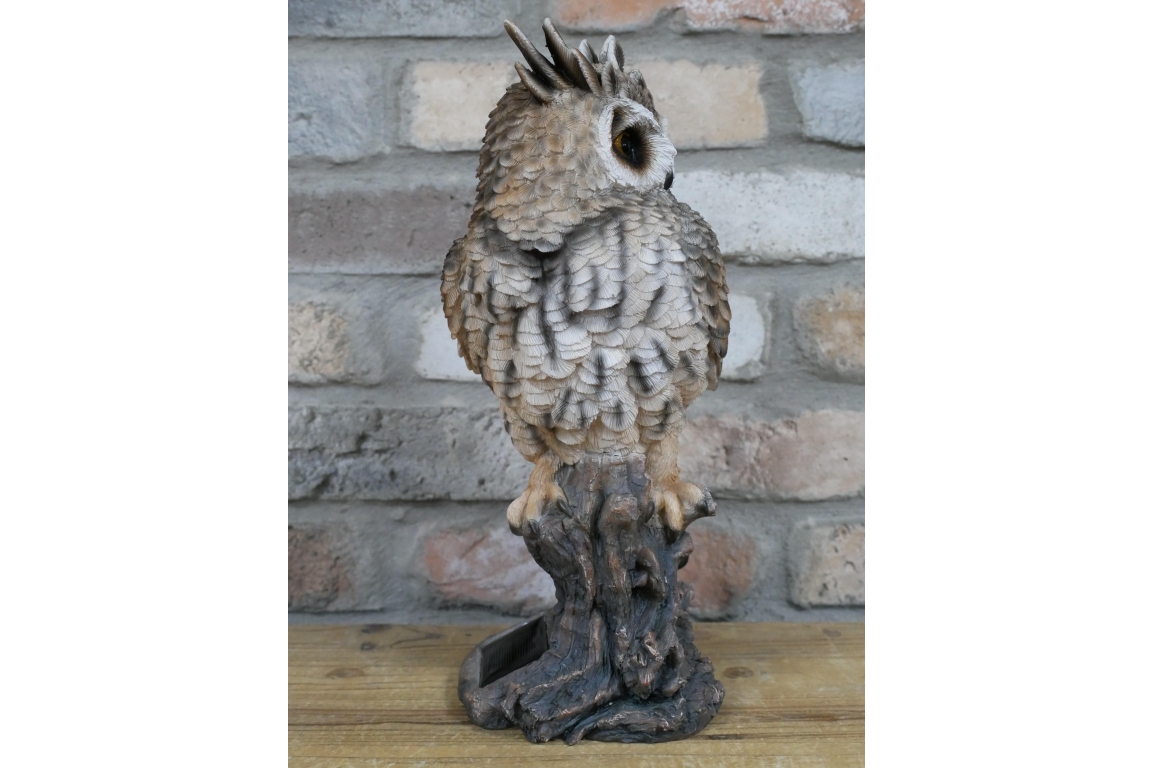 Solar Powered Owl Ornament - Image 7 of 7