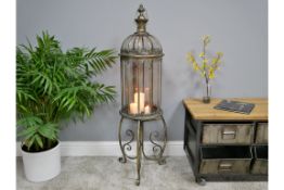Antique Style Lantern On A Stand