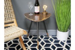 Chunky Marble Top Coffee/Side Table