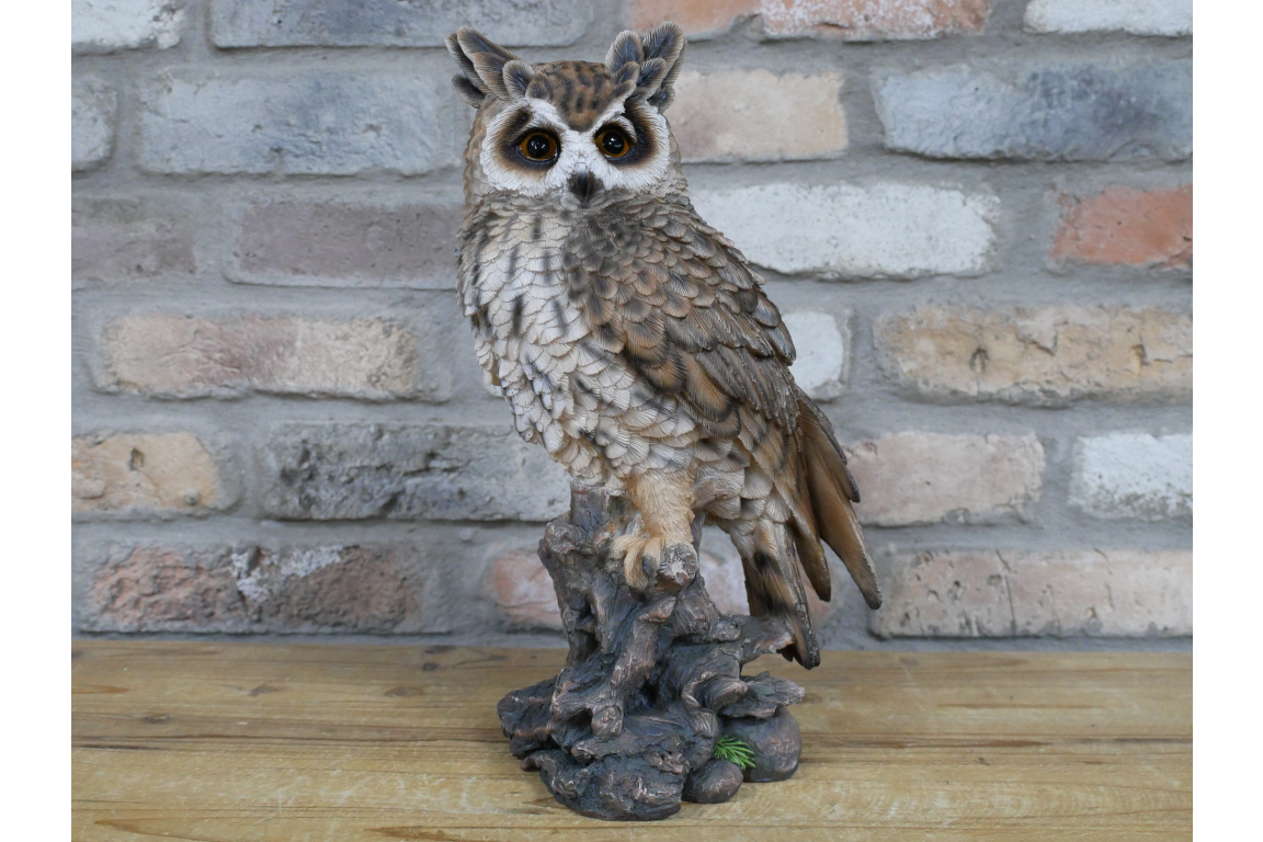 Solar Powered Owl Ornament