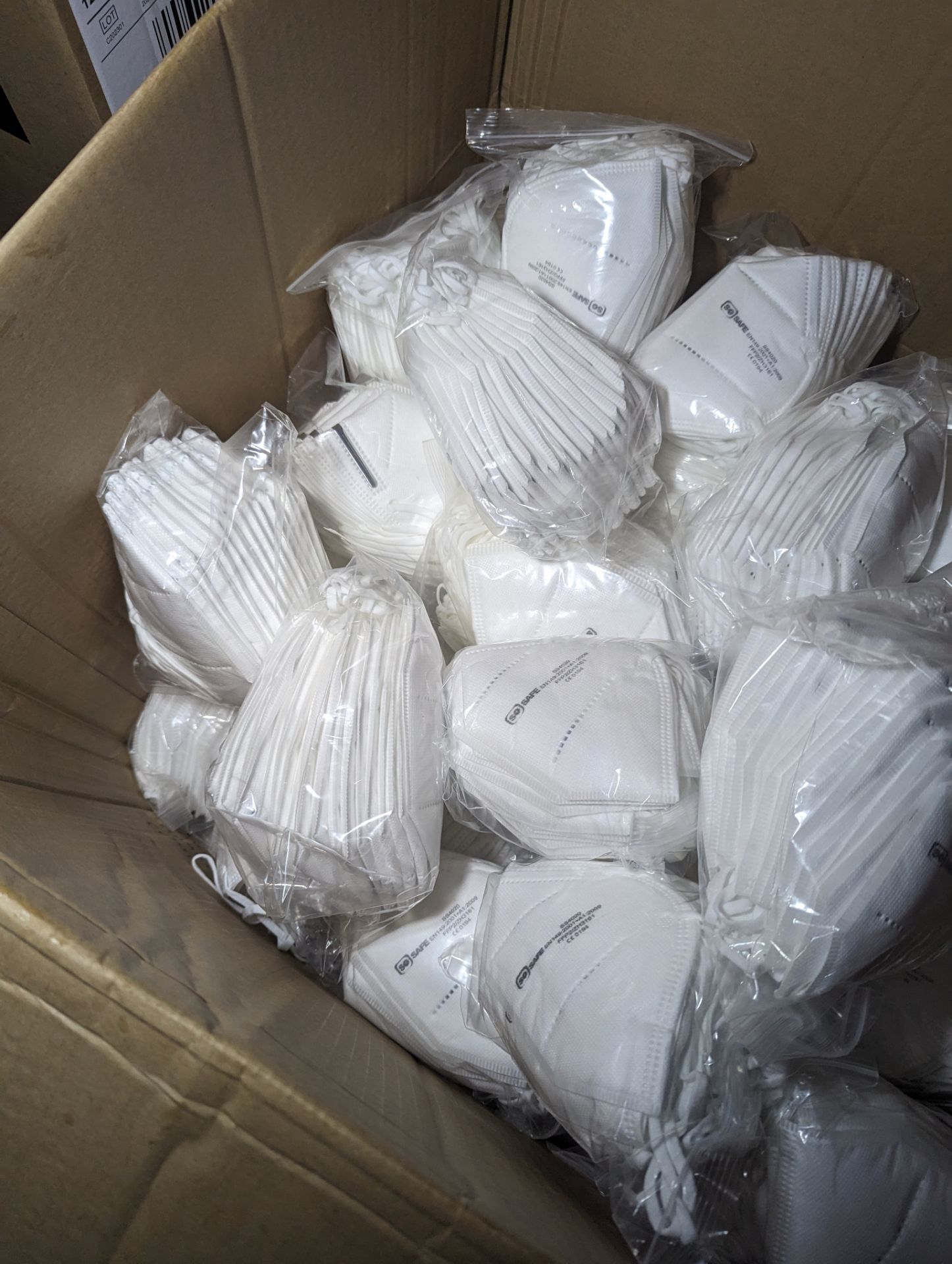 50 x Packs of 20 FFP2 Fold Flat Odorless Antiallergic Masks - Image 3 of 3