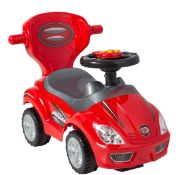3 in 1 Deluxe Mega Push Car Ride On With Push Handle