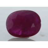 Loose Oval Ruby 8.23 Carats