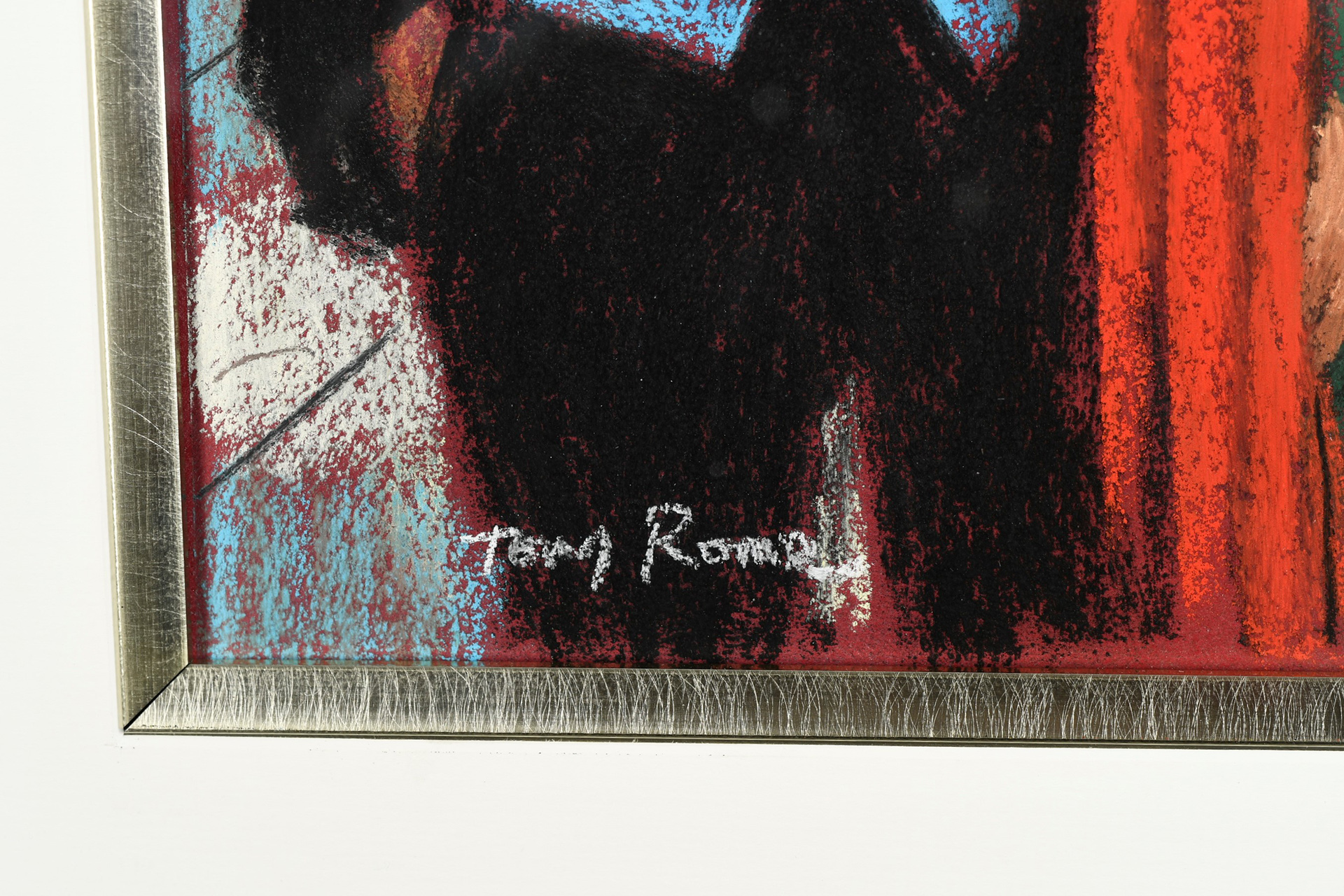 Original Parisian Pastel Painting By Tony Rome - Image 3 of 7