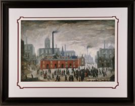 L.S. Lowry Limited Edition "An Accident"