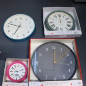 4 x Wall Clocks to Include Jones