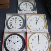 5 x Wall Clocks to Include Jones