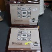 2 x Gallery Perfect Picture Frames