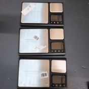 3 x Heston Blumenthal Precision Dual Weight Kitchen Scales