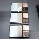 3 x Heston Blumenthal Precision Dual Weight Kitchen Scales