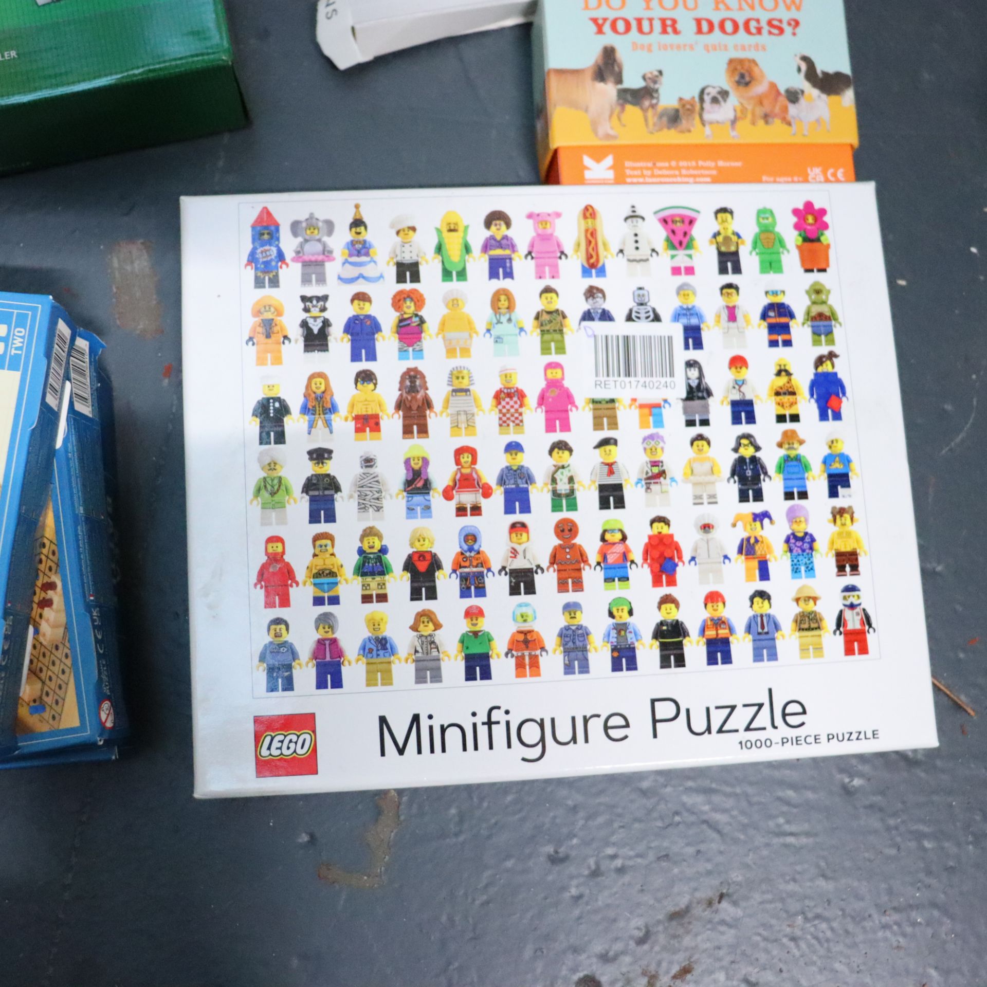 8 x Board Games and Puzzles to Include Lego - Image 2 of 4