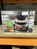 Daewoo Healthy Halogen 17L Air Fryer. RRP £100. Grade U