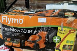 Flymo EasiMow Lawn Mower. RRP £150. Grade U