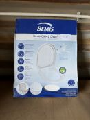 Bemis Click & Clean Toilet Seat. RRP £50. Grade U