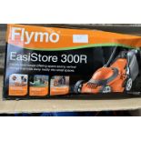 Flymo EasiStore Lawn Mower. RRP £150. Grade U