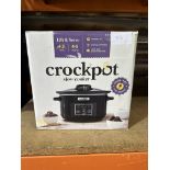 Crockpot Slow Cooker. RRP £100. Grade U