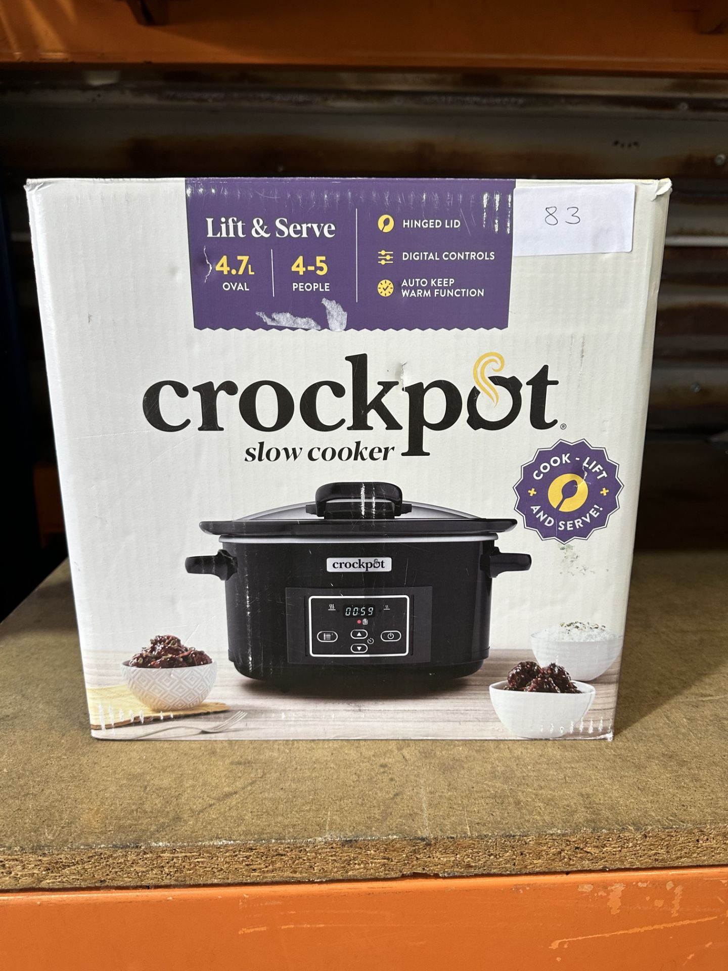 Crockpot Slow Cooker. RRP £100. Grade U