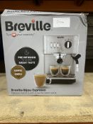 Breville Bijou Espresso Coffee Machine. RRP £150. Grade U