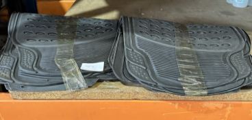 Universal Rubber Car Mats. RRP £50. Grade U