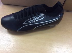 Sir Geoff Hurst Signed Football Boot