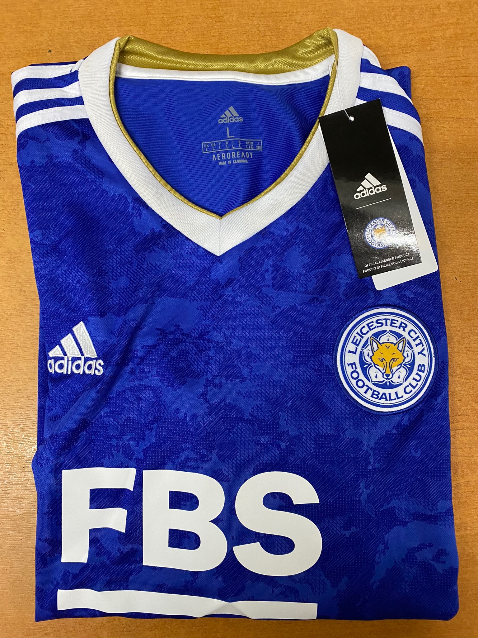 Brendan Rodgers Leicester City Signed Football Shirt