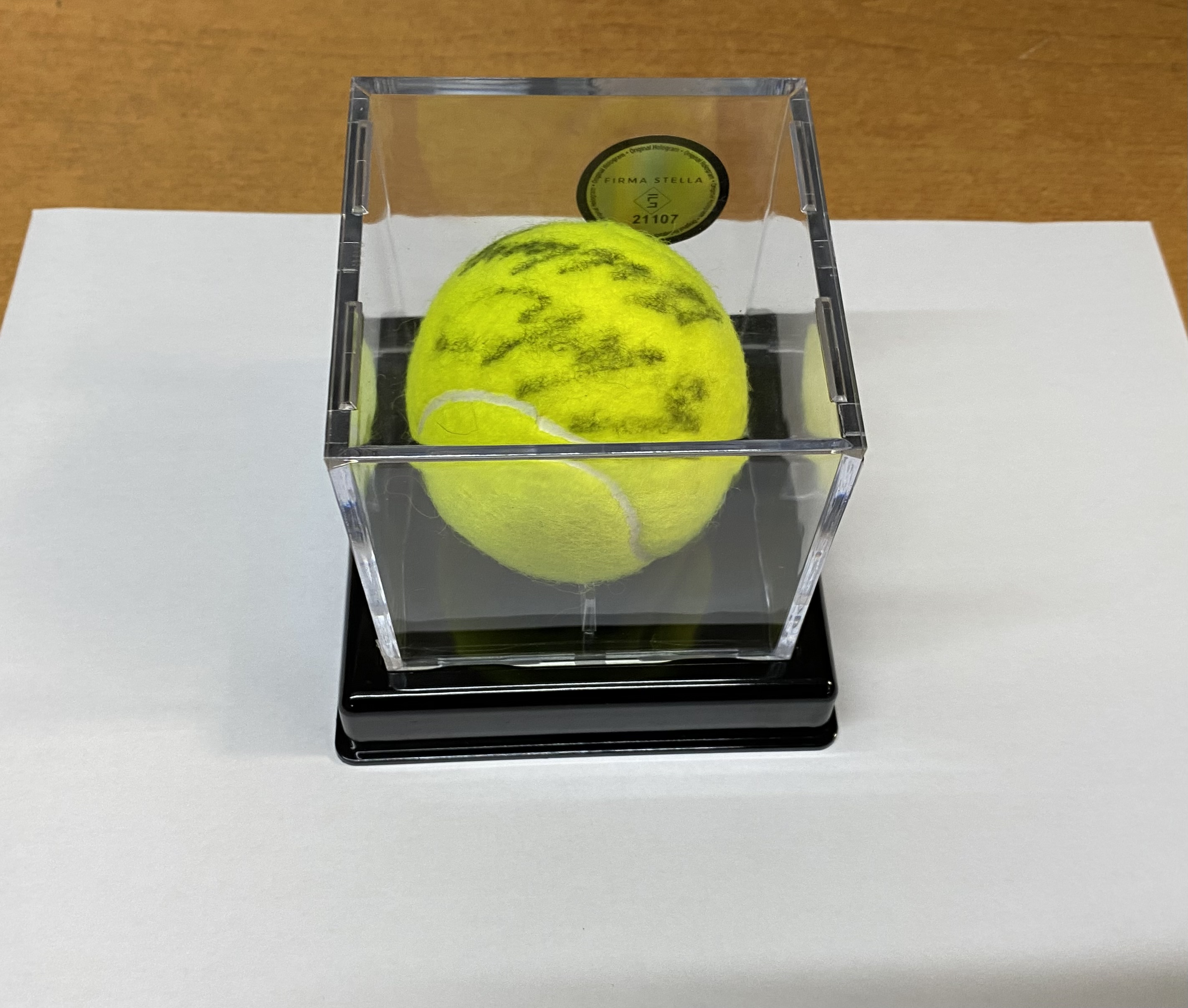 Stefan Edberg Signed Tennis Ball