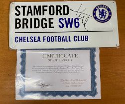 Chelsea Thomas Tuchel Signed Street Plaque/Sign