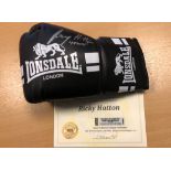 Ricky Hatton Signed Boxing Glove