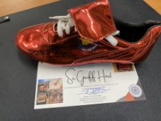 Sir Geoff Hurst Signed West Ham Boot