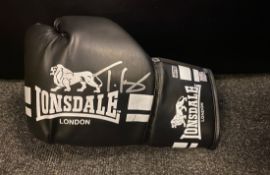 Tyson Fury Signed Boxing Glove