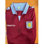 Agbonlahor Aston Villa Signed Shirt 2012/2013