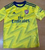 Arsenal Signed Emile Smith Rowe Shirt Age 11/12 Years Old