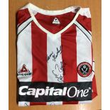 Sheffield United Signed Football Shirt