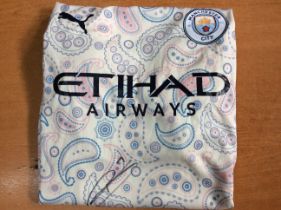 Manchester City Signed Ferran Torres Shirt