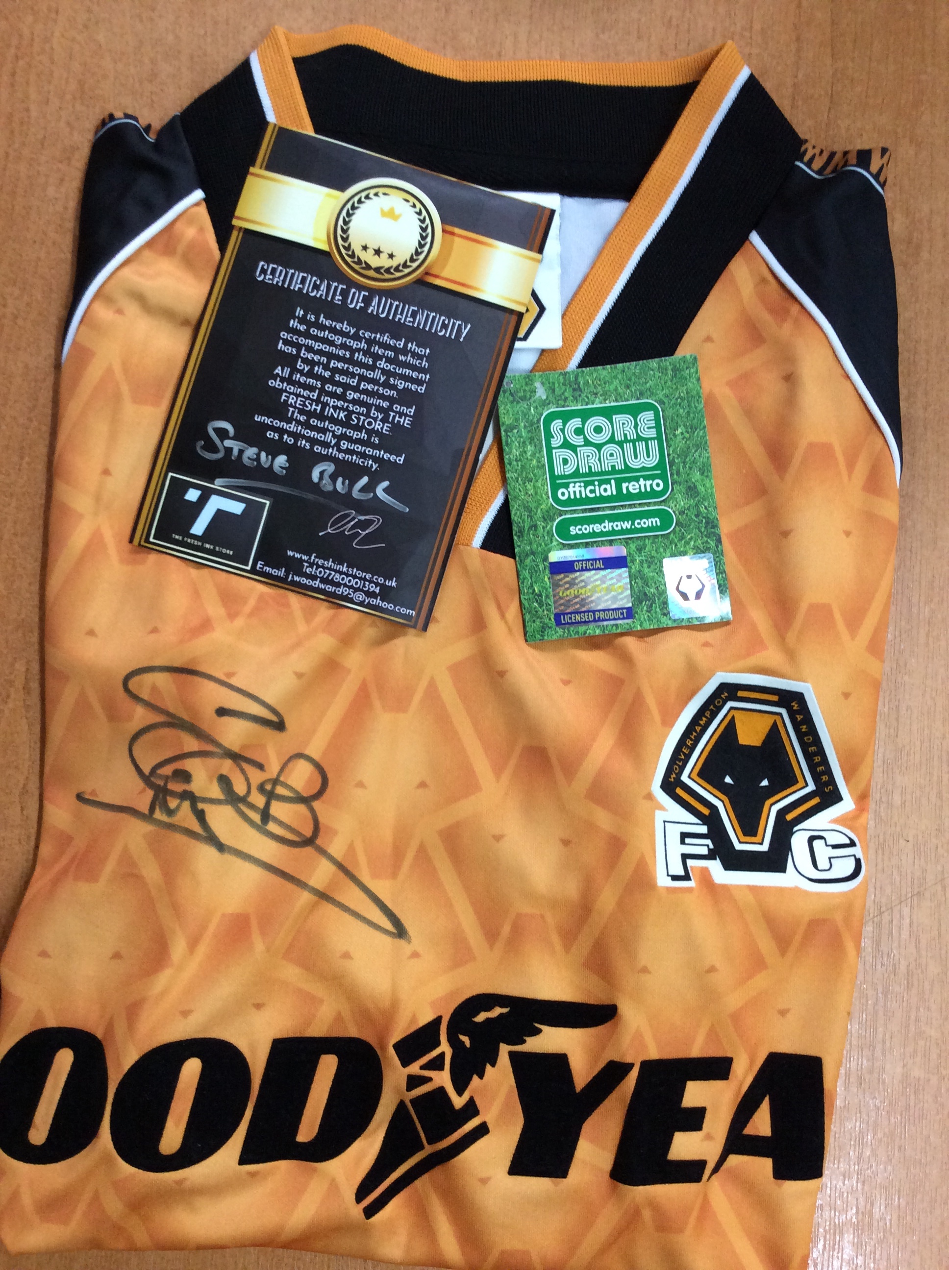 Steve Bull Signed Shirt - Image 2 of 2