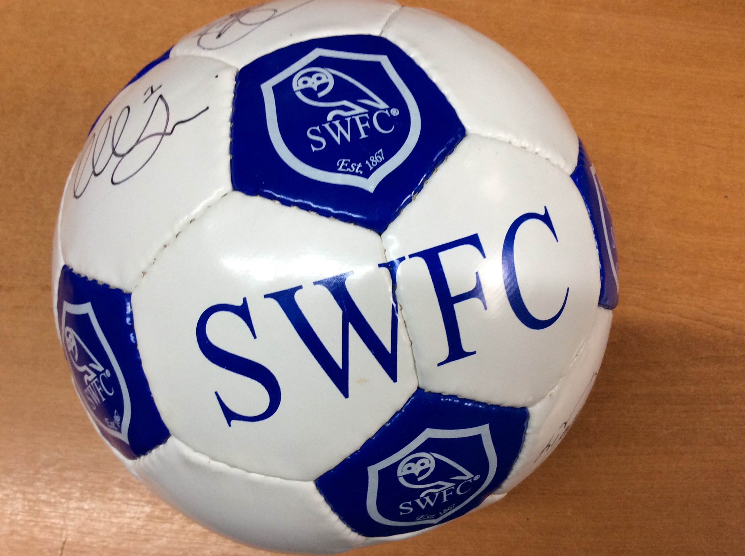 Sheffield Wednesday Signed Football - Image 2 of 2