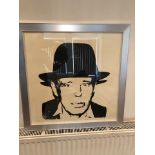 Andy Warhol, Joseph Beuys, 1978 Serigraph Signed