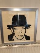Andy Warhol, Joseph Beuys, 1978 Serigraph Signed