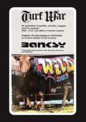 Banksy- Turf War Poster- Wild Cow