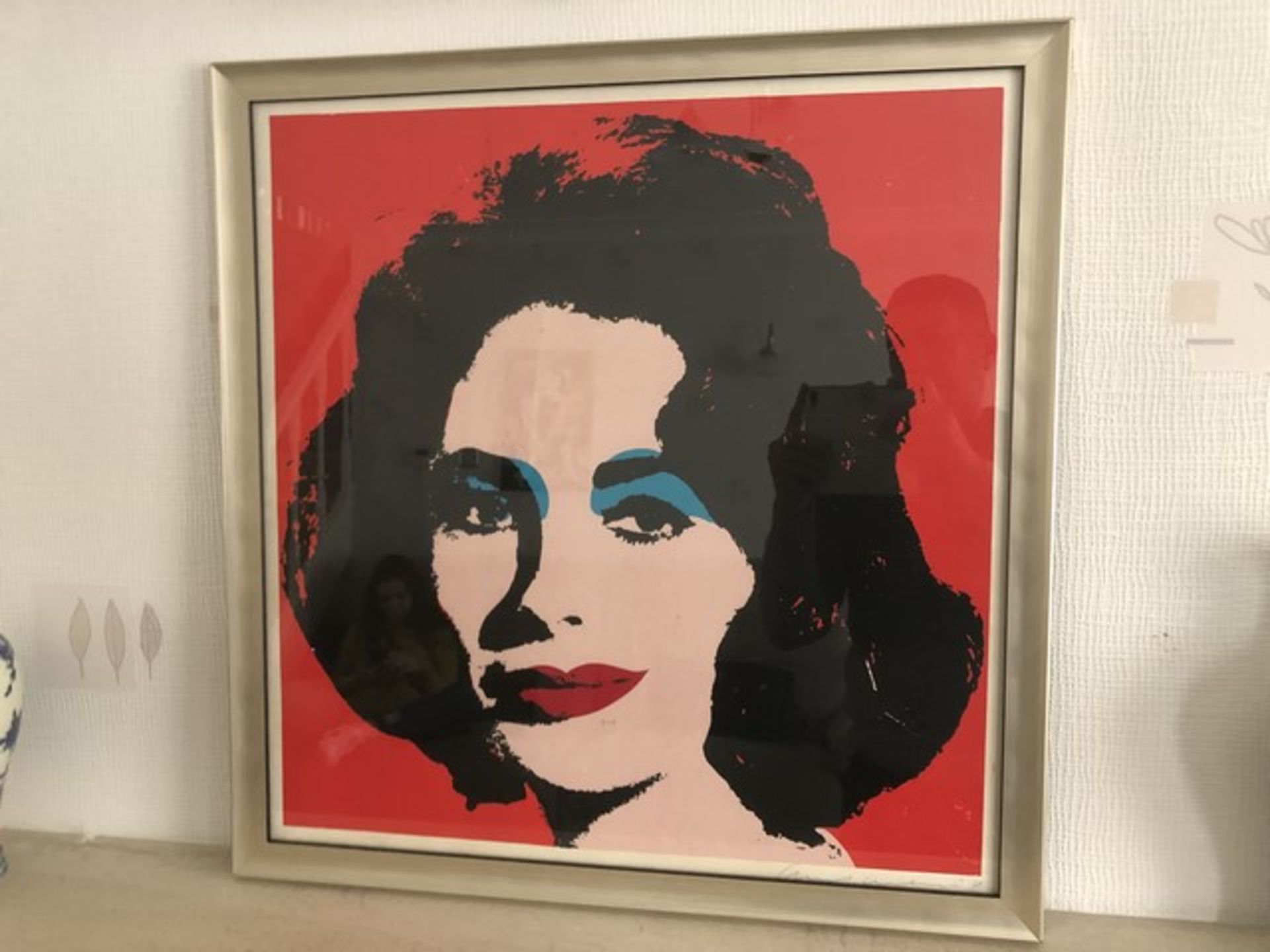 Andy Warhol, Original Liz Taylor Signed, Dealer Seal & Stamps. - Image 5 of 10