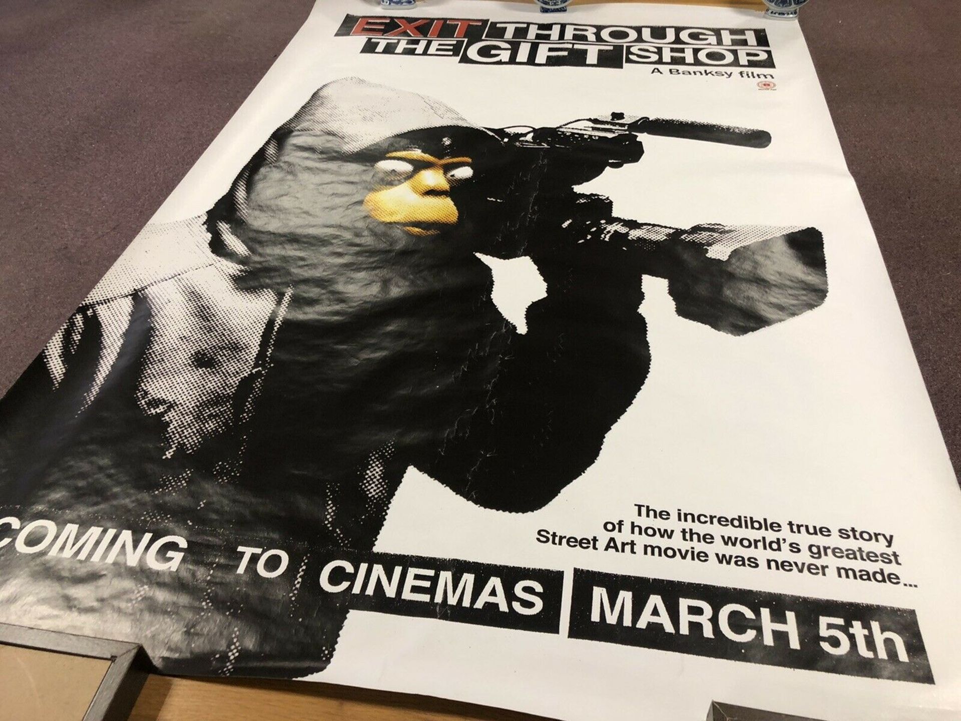 Banksy- Exit Through The Gift Shop Official Cinema Poster 2010 - Image 10 of 11