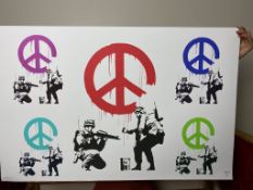 Banksy, Peace CND Soldiers.