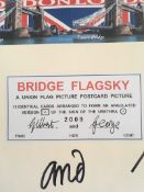 Gilbert & George (B.1943 & 42) Italian & British, Signed,Time Out London, Bridge Flagsky Ltd Ed 2...